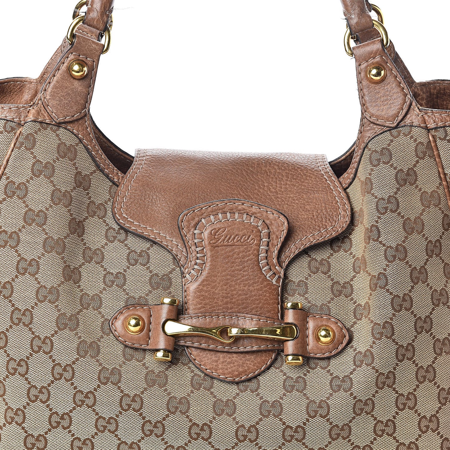 Monogram Large New Pelham Shoulder Bag Brown