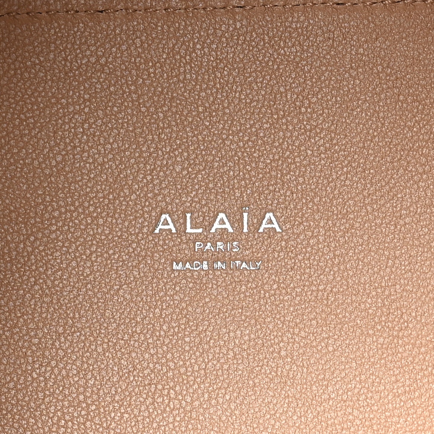 Calfskin Vienne Wave Mina 16 Bag White Optique