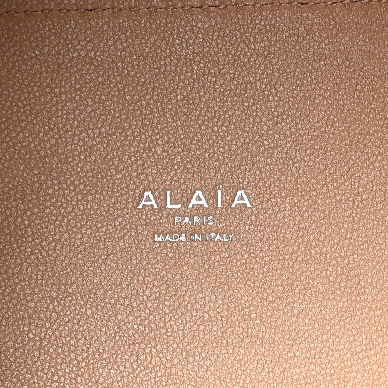 Alaia Calfskin Vienne Wave Mina 16 Bag White Optique 6 of 9