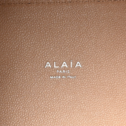 Alaia Calfskin Vienne Wave Mina 16 Bag White Optique 6 of 9