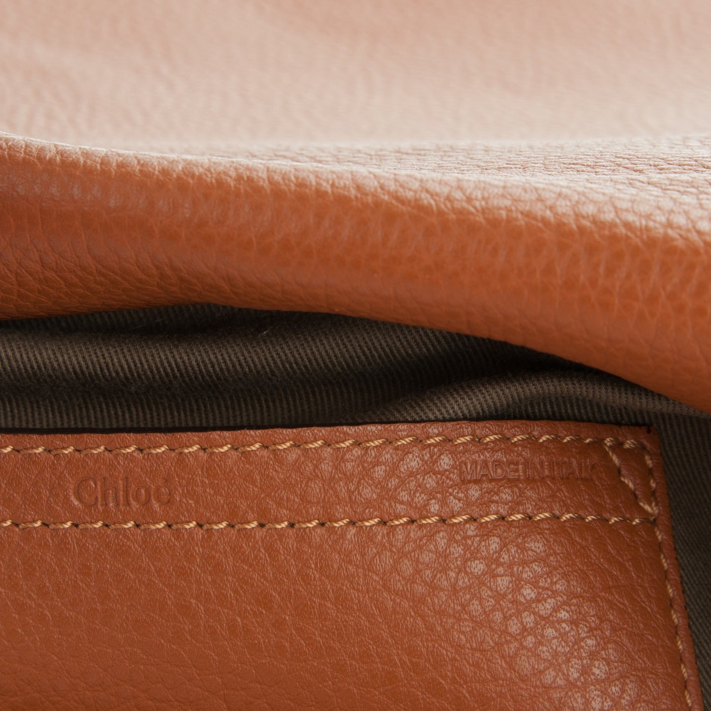 Calfskin Medium Marcie Round Crossbody Bag Tan