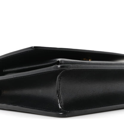 Saint Laurent Calfskin Monogram Sunset Chain Wallet Black 8 of 9