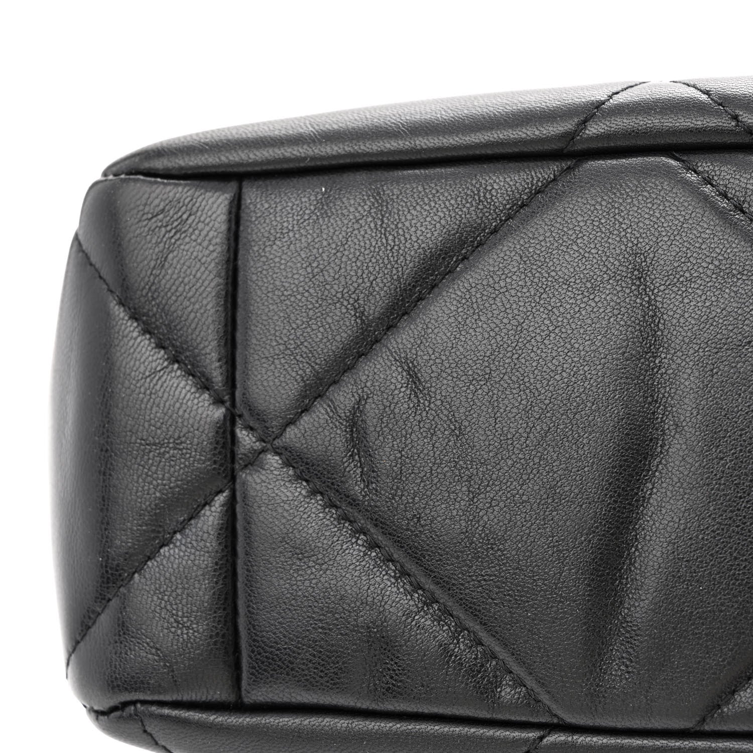 Chanel Goatskin Quilted Large Chanel 19 Flap Black 12 of 12
