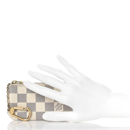 Louis Vuitton Damier Azur Key Pouch 2 of 10