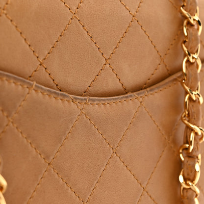 Chanel Lambskin Quilted Small Single Flap Beige 11 of 11