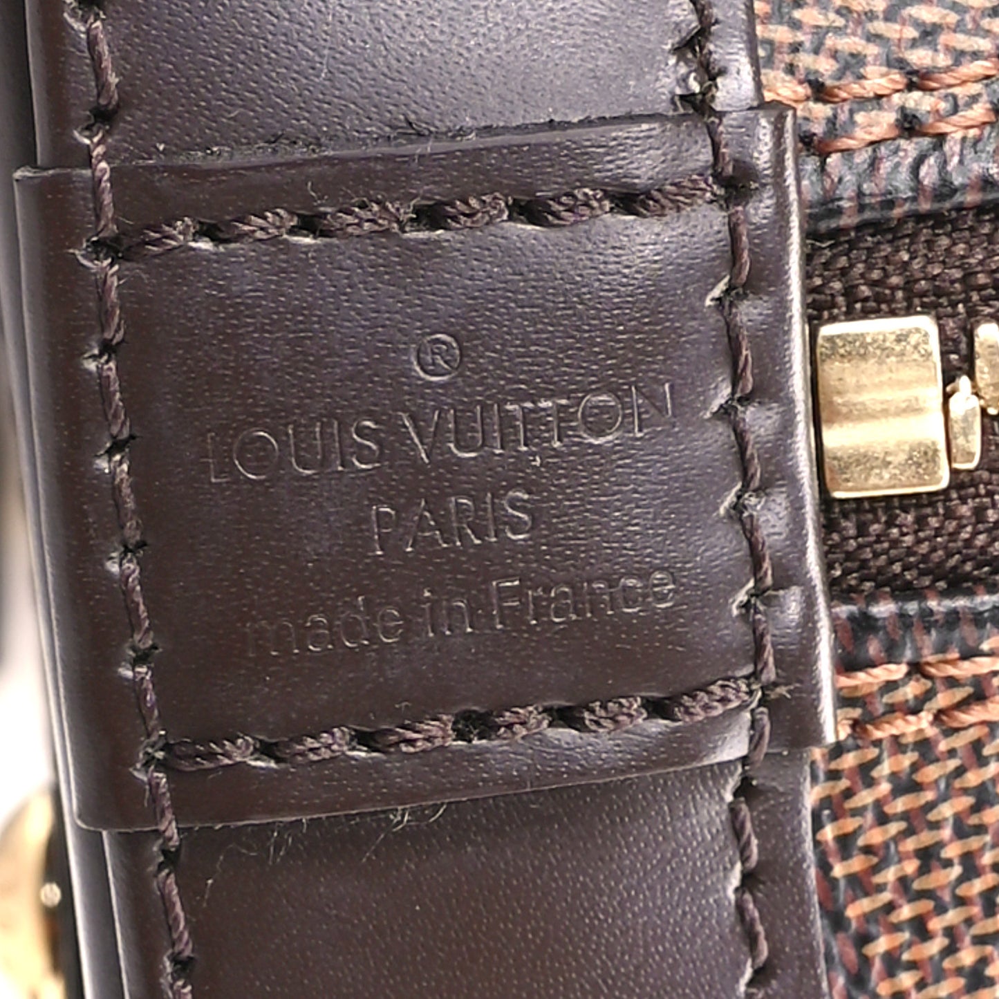 Damier Ebene Alma BB