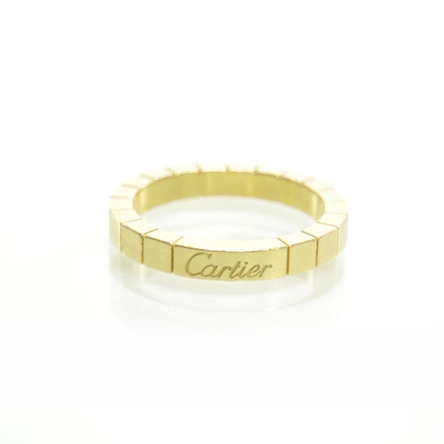18k Yellow Gold Lanieres Ring 55 7.5