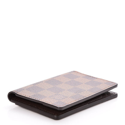 Louis Vuitton Damier Ebene Pocket Organizer NM 4 of 8