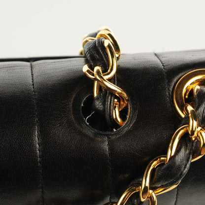 Chanel Lambskin Vertical Quilt Jumbo Flap Black 9 of 11