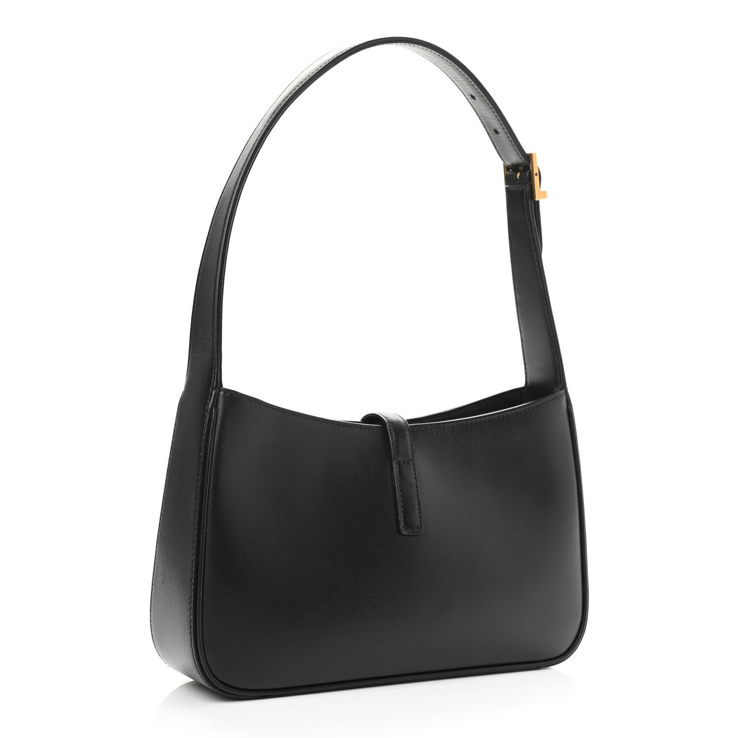 Saint Laurent Smooth Calfskin Le 5 A 7 Hobo Black 3 of 10