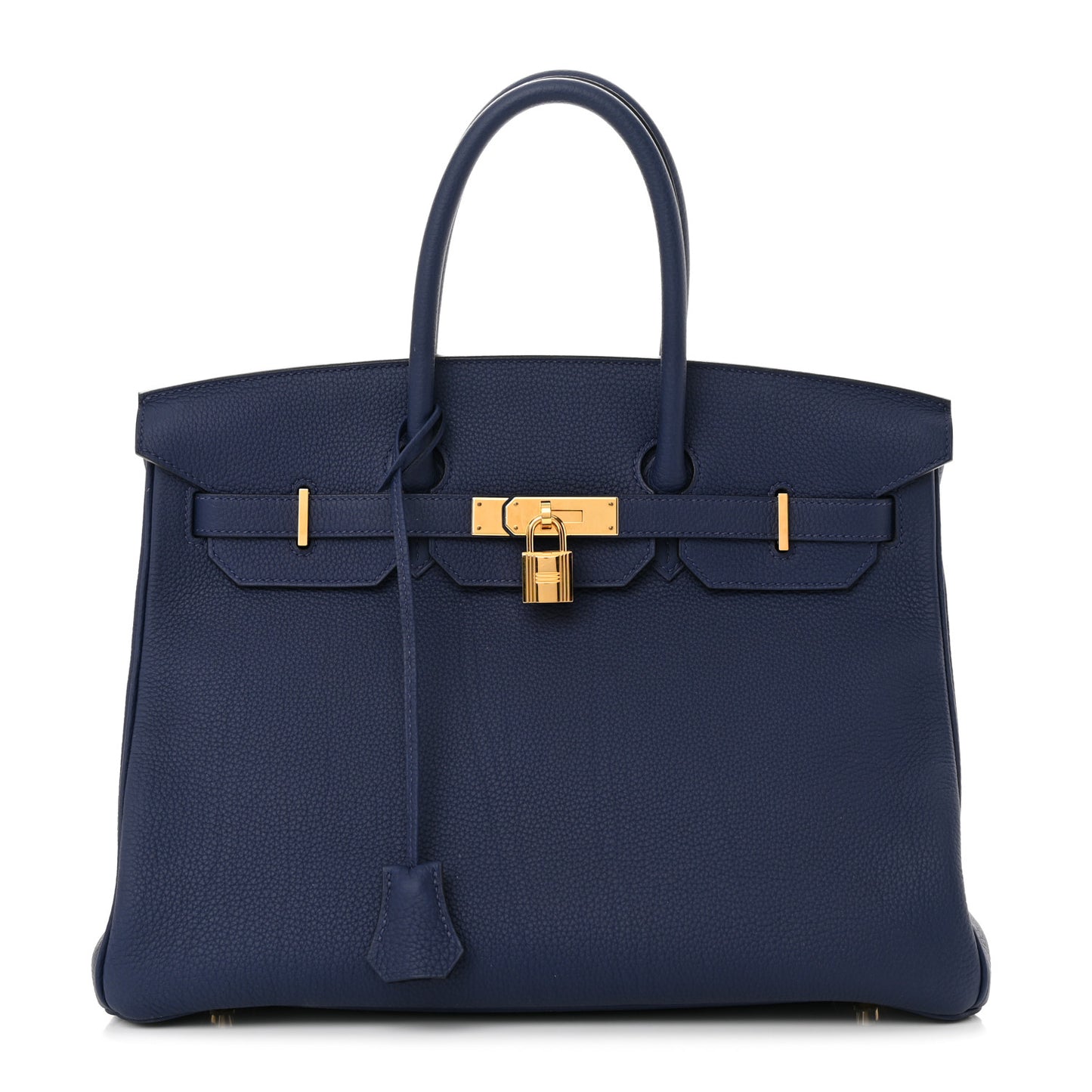 Togo Birkin 35 Bleu Saphir