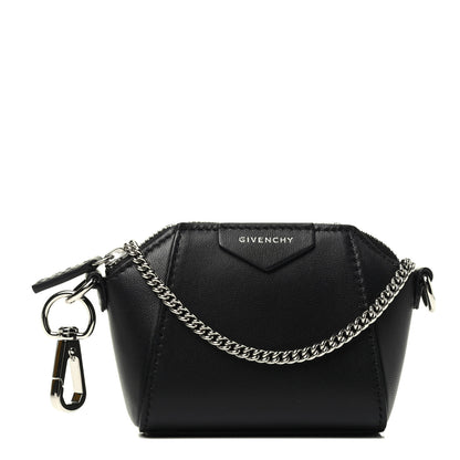 Givenchy Lambskin Baby Antigona with Chain Black 1 of 3
