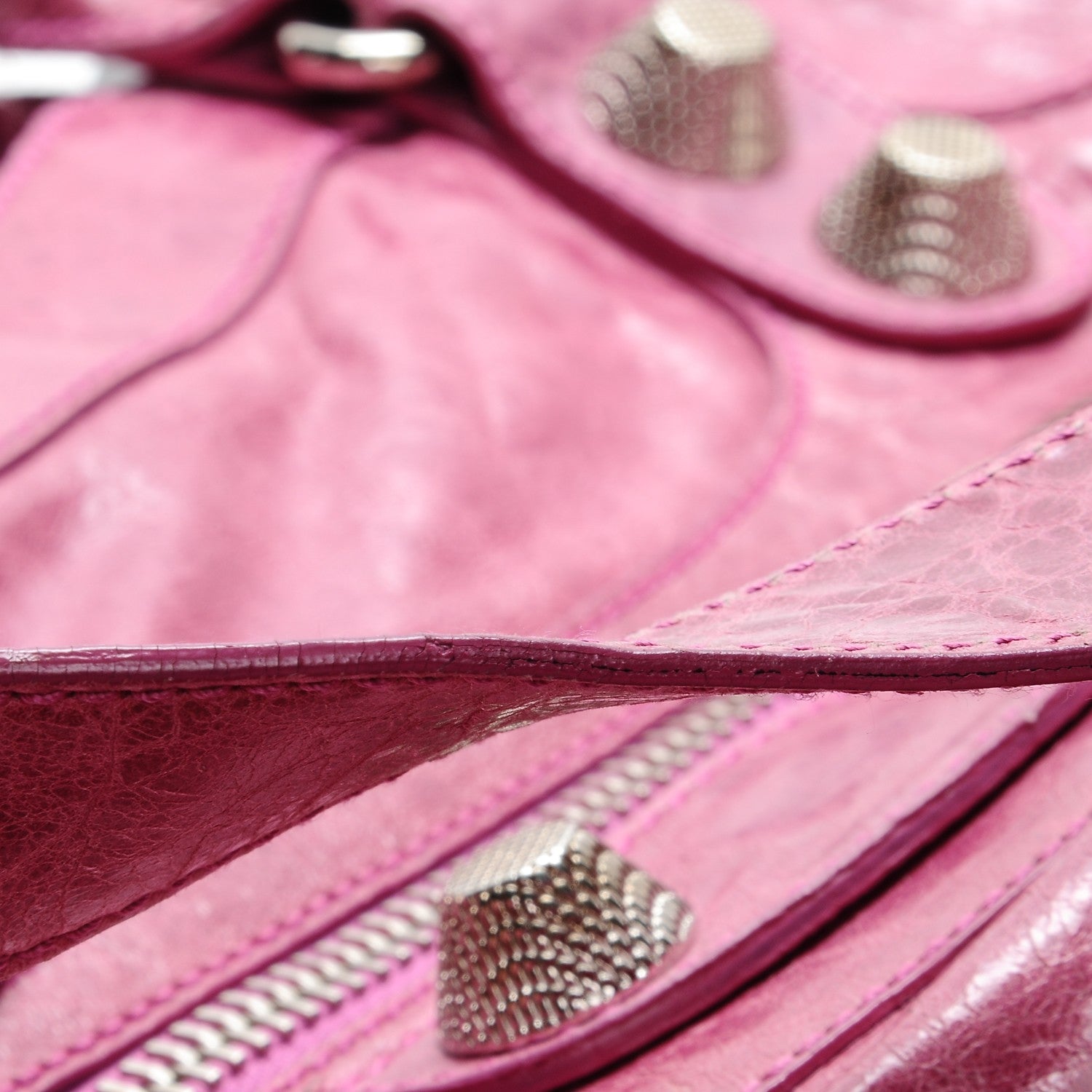 Balenciaga Agneau Giant 21 Silver Hardware City Magenta 13 of 13