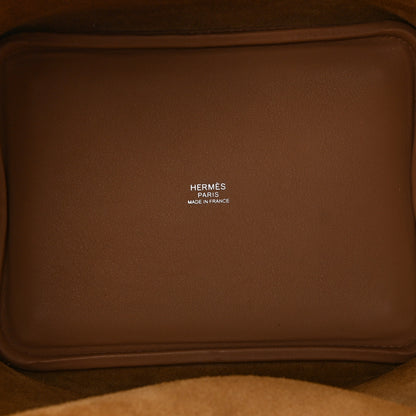 Hermes Swift Lucky Daisy Picotin Lock 18 PM Chai Rose White 7 of 13