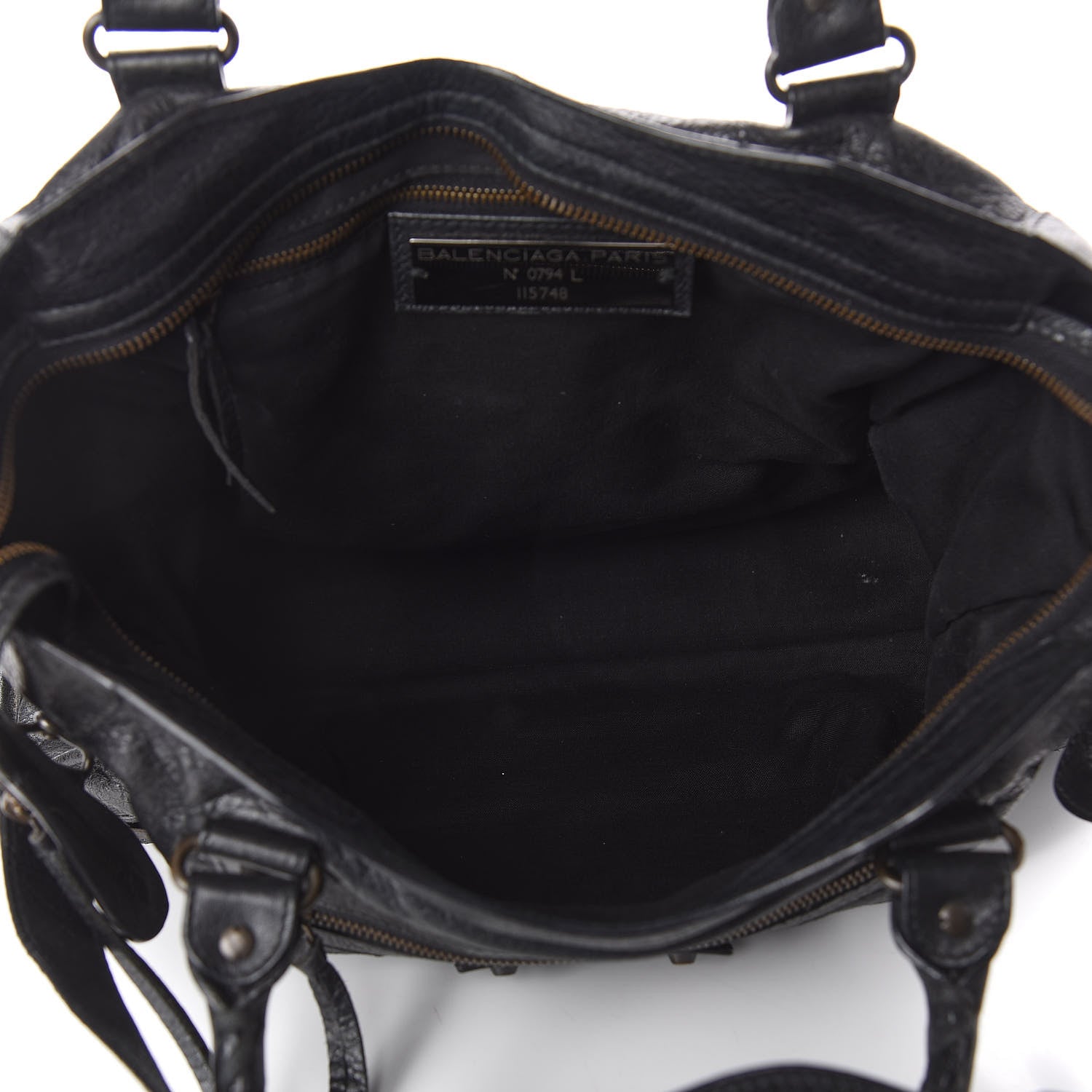 Balenciaga Agneau Classic Hardware City Black 5 of 10