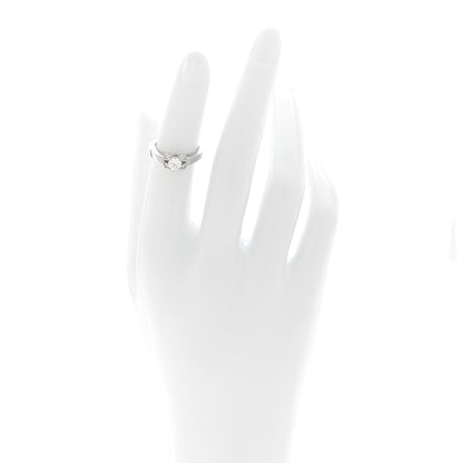 Cartier Platinum Diamond .36ct Ballerine Solitaire Engagement Ring 47 4 2 of 5