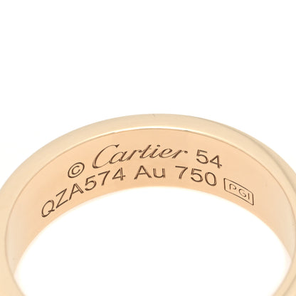 Cartier 18K Yellow Gold 5.5mm LOVE Ring 54 7 4 of 4