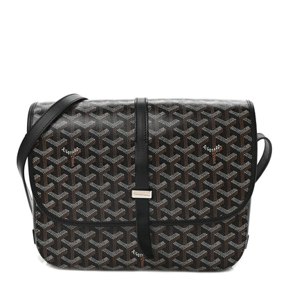 Goyard Goyardine Belvedere II MM Messenger Bag Black 1 of 8