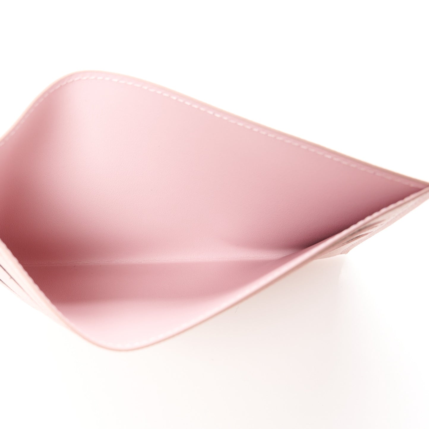 Damier Azur Pochette Felicie Chain Wallet Rose Ballerine