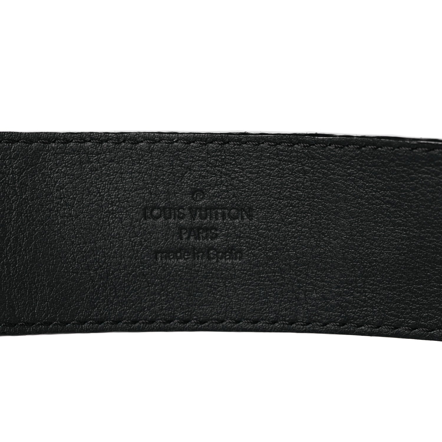 Louis Vuitton Alligator LV Initiales Belt 95 38 Black 3 of 9