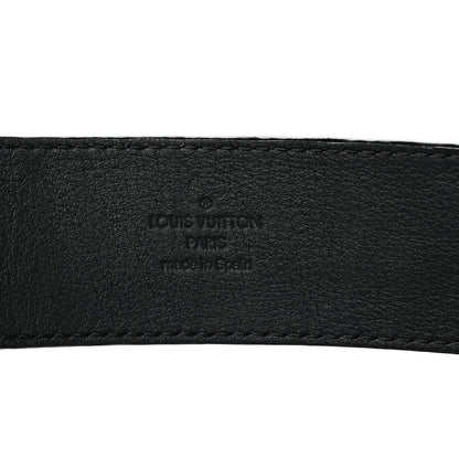 Louis Vuitton Alligator LV Initiales Belt 95 38 Black 3 of 9