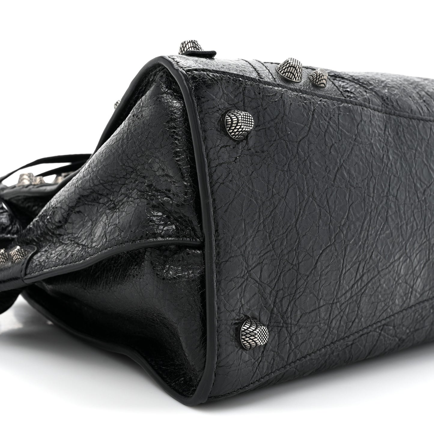 Agneau Arena Small Neo Cagole City Handbag Black