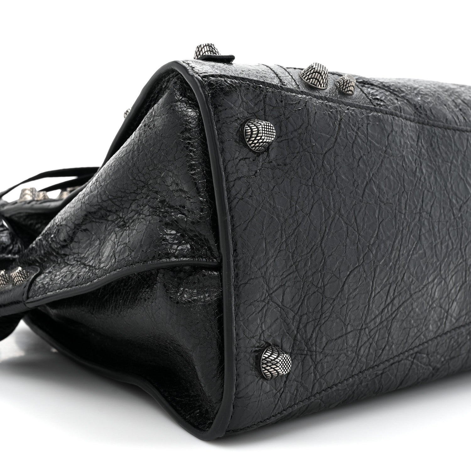 Balenciaga Agneau Arena Small Neo Cagole City Handbag Black 11 of 13