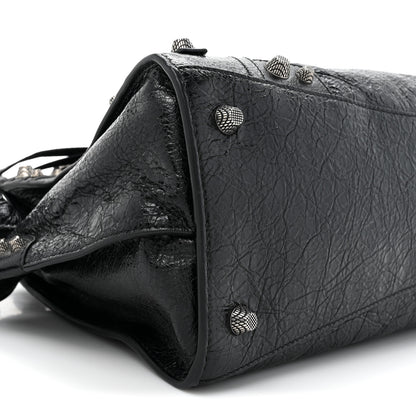 Balenciaga Agneau Arena Small Neo Cagole City Handbag Black 11 of 13