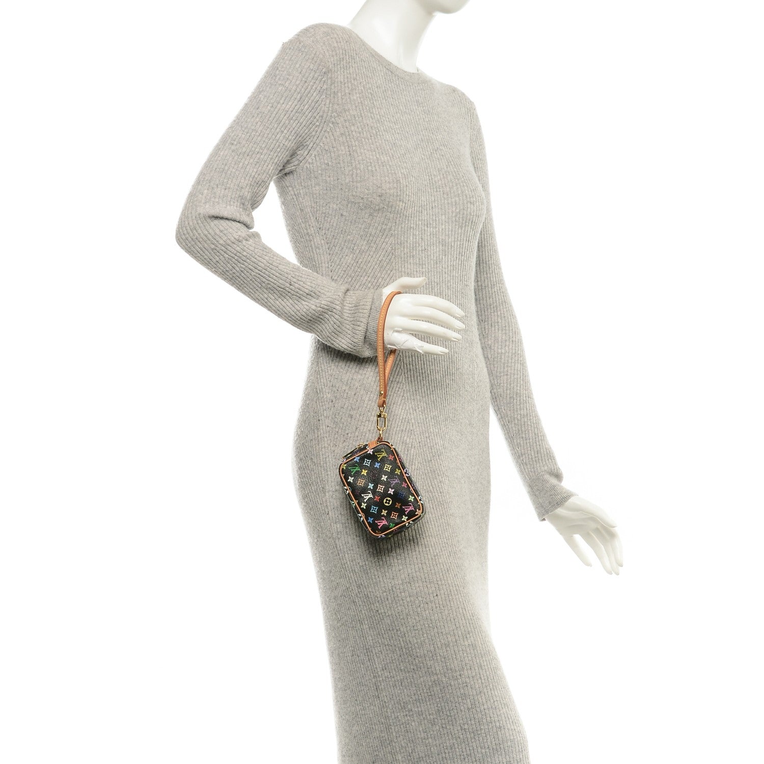 Louis Vuitton Monogram Multicolor Trousse Wapity Black 2 of 6