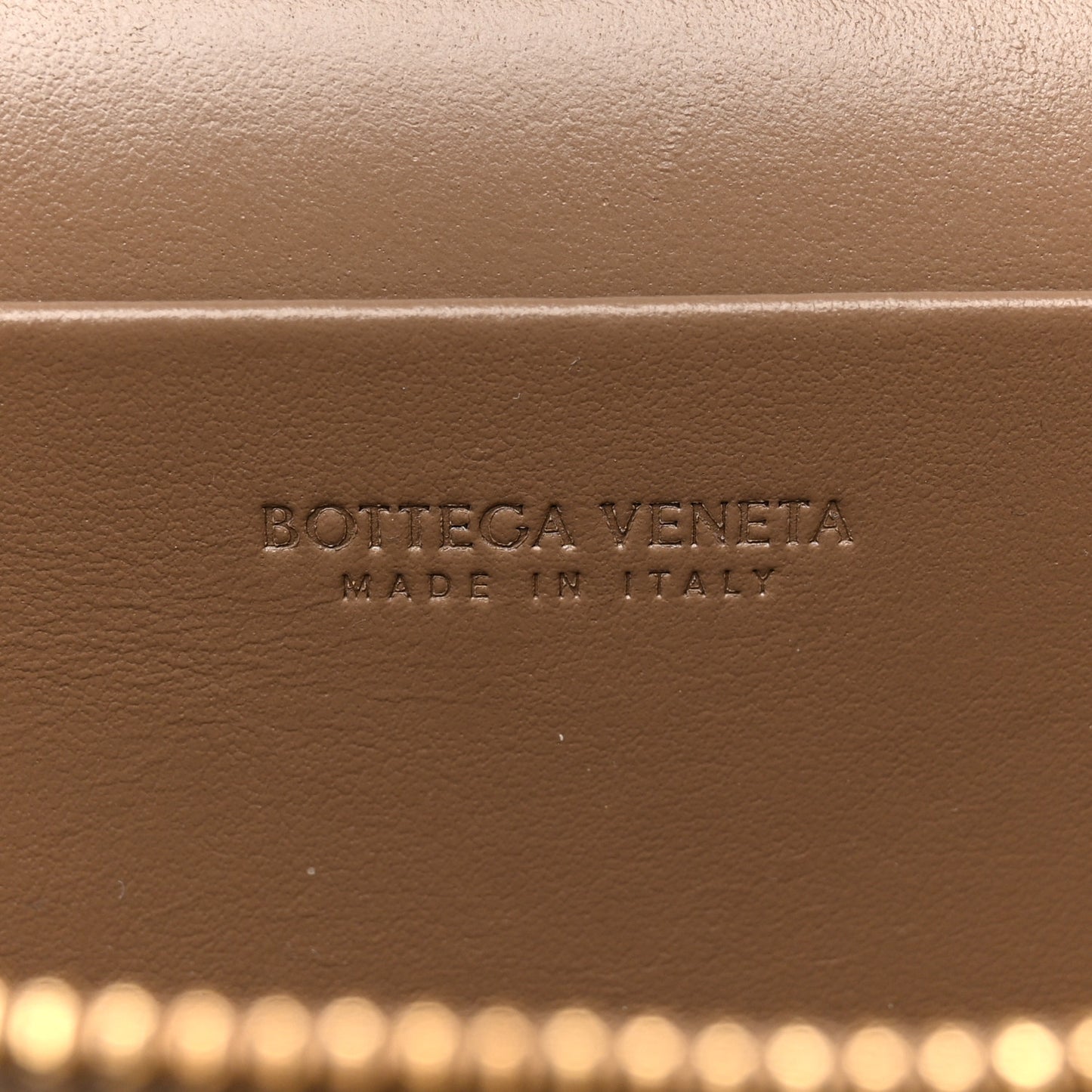 Calfskin Intrecciato Bang Bang Vanity Case Pinecone
