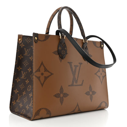 Louis Vuitton Reverse Monogram Giant Onthego MM 3 of 10