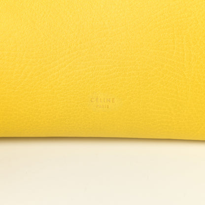 Celine Elephant Calfskin Mini Belt Bag Sun Yellow 6 of 21