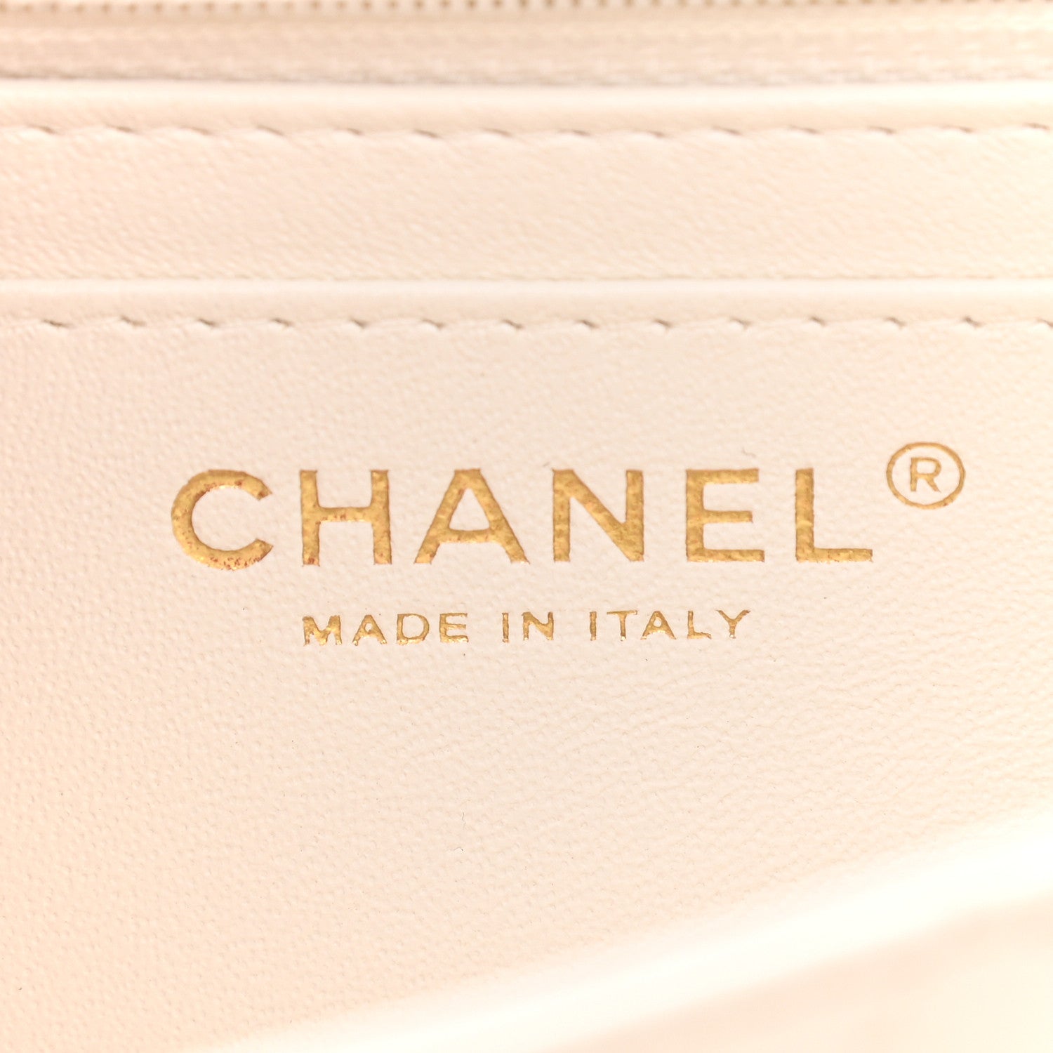 Chanel Lambskin Quilted Mini Rectangular Flap White 6 of 9