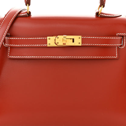 Hermes Box Mini Kelly Sellier 20 Brique 8 of 10