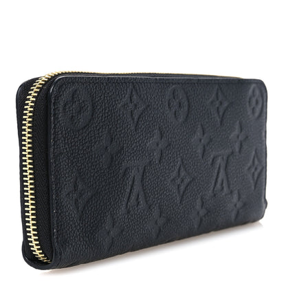 Louis Vuitton Empreinte Clemence Wallet Black 3 of 8