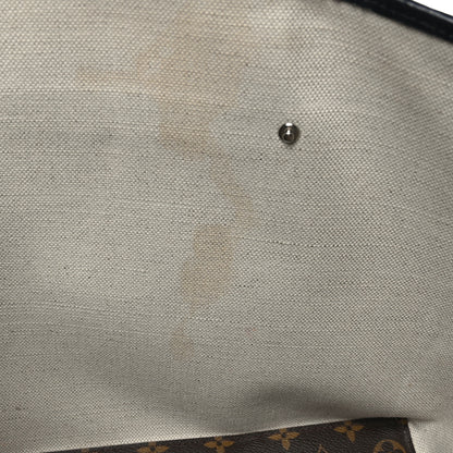 Louis Vuitton Monogram Macassar Weekend Tote PM 9 of 9