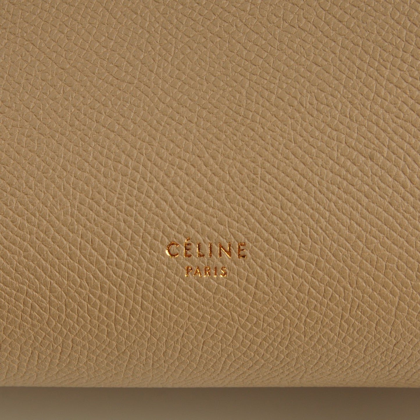 Grained Calfskin Mini Belt Bag Light Taupe