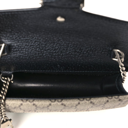 Gucci GG Supreme Monogram Equestrian Mini Dionysus Shoulder Bag Beige Ebony Multicolor Black 5 of 8