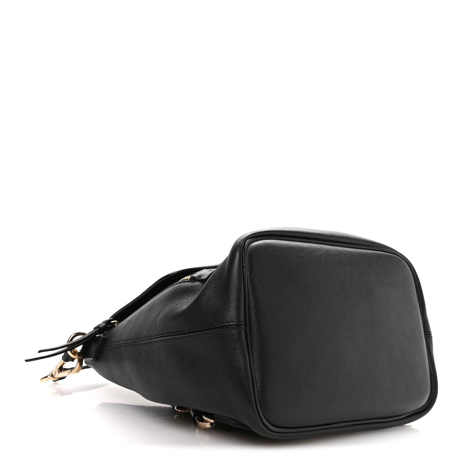 Chloe Suede Calfskin Small Faye Backpack Black 4 of 10