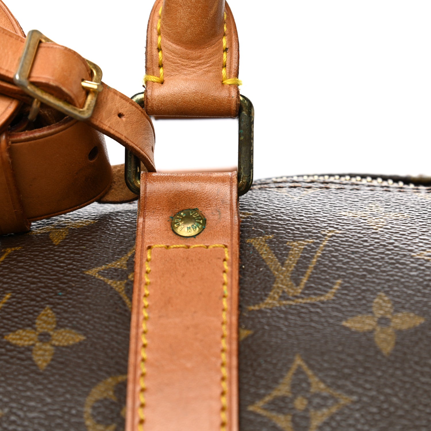 Louis Vuitton Monogram Keepall Bandouliere 50 14 of 19
