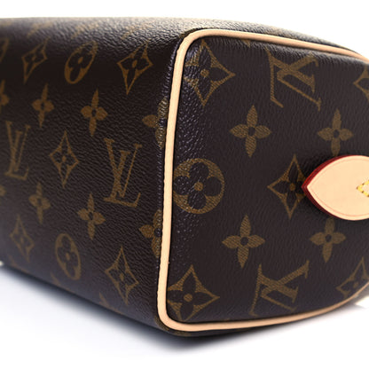 Louis Vuitton Monogram Speedy Bandouliere 20 Black 10 of 11