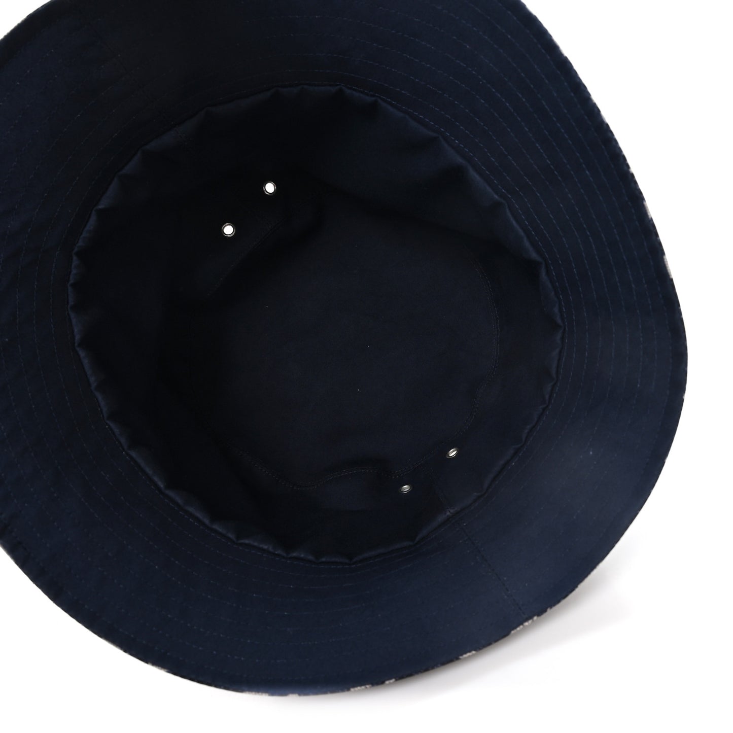 Oblique Reversible Teddy-D Brim Bucket Hat Blue