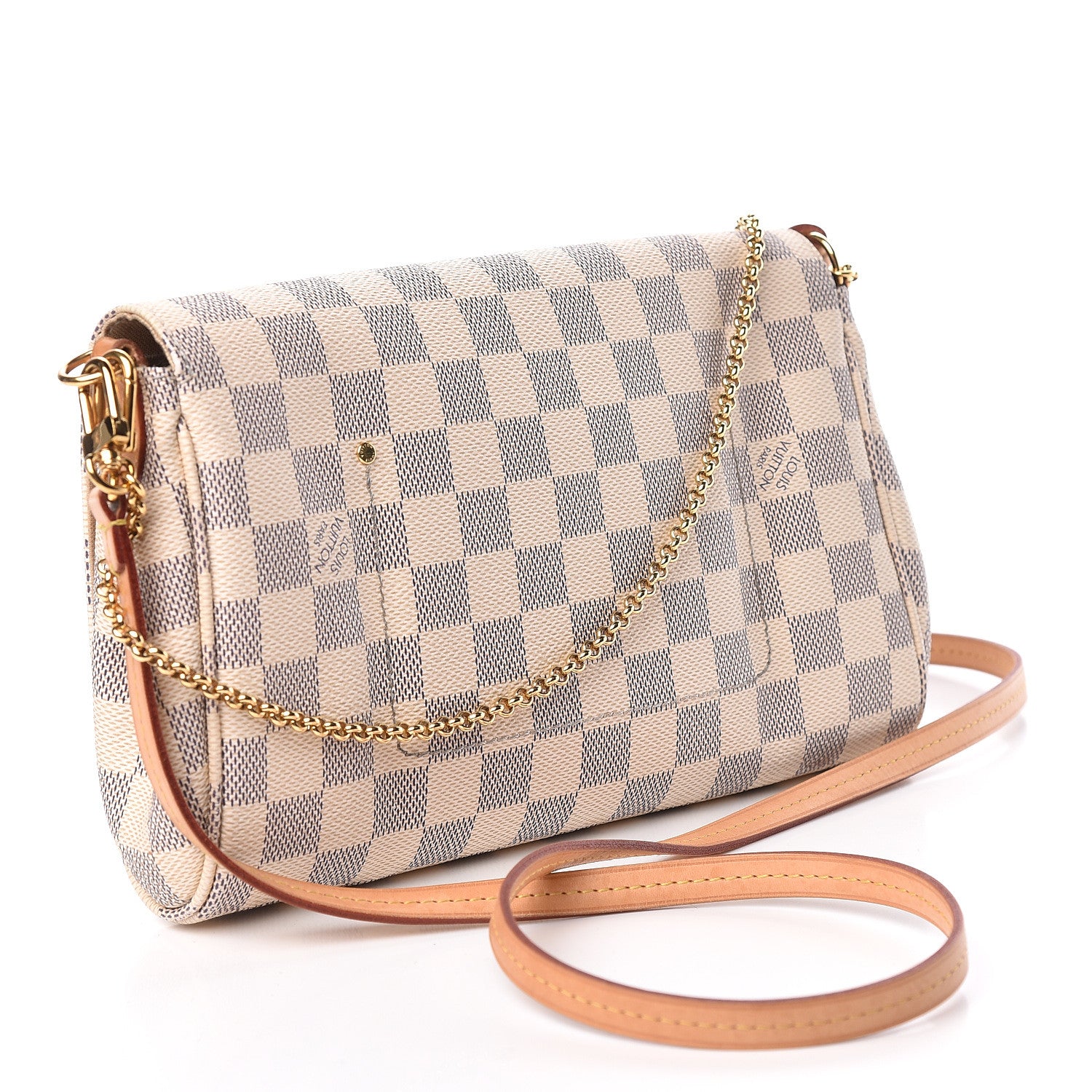 Louis Vuitton Damier Azur Favorite MM 3 of 17