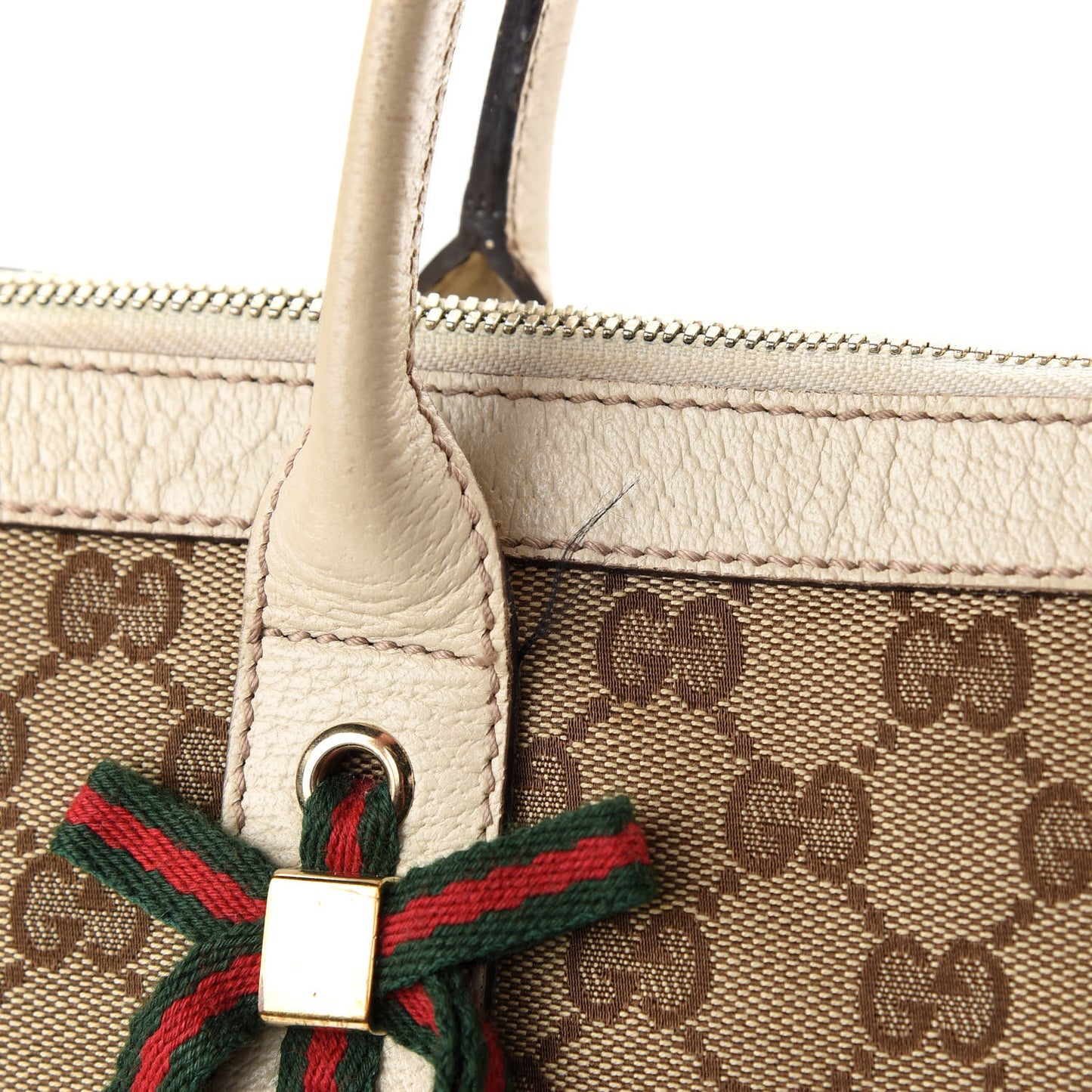 Monogram Medium Princy Tote Off White