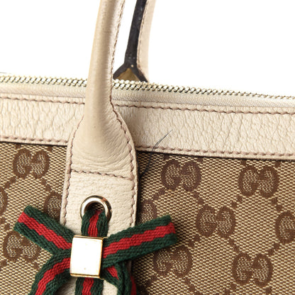 Gucci Monogram Medium Princy Tote Off White 11 of 13
