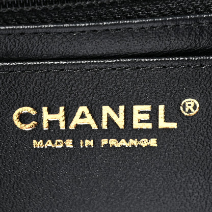 Chanel Lambskin Quilted Mini Rectangular Flap Black 6 of 13