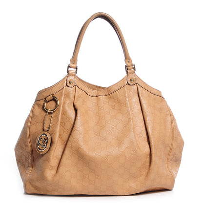 Gucci Guccissima Large Sukey Beige 1 of 8