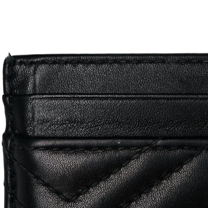 Gucci Calfskin Matelasse GG Marmont Card Holder Black 11 of 14