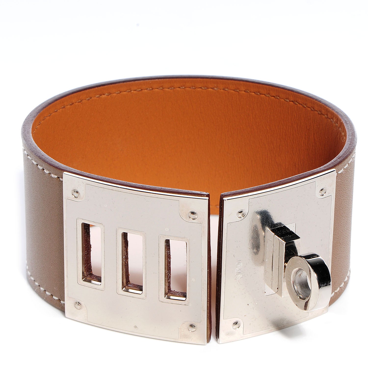 Hermes Swift Kelly Dog Cuff Etoupe 3 of 6