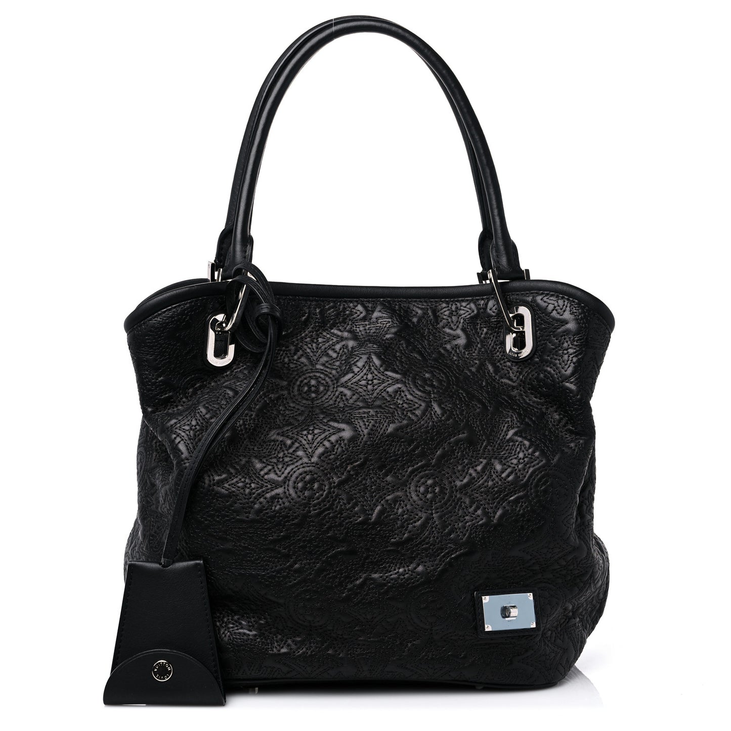 Monogram Lambskin Antheia Lilia PM Black